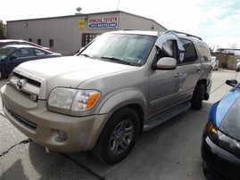 2007 TOYOTA SEQUOIA SR5 GOLD 4.7 AT 2WD Z20292